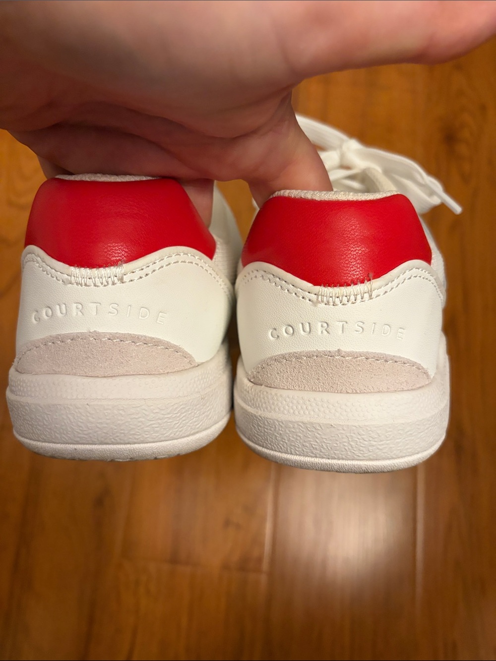 Ryka Courtside Arch Support Women’s White Leather Sneakers, size 8 - Picture 5 of 10
